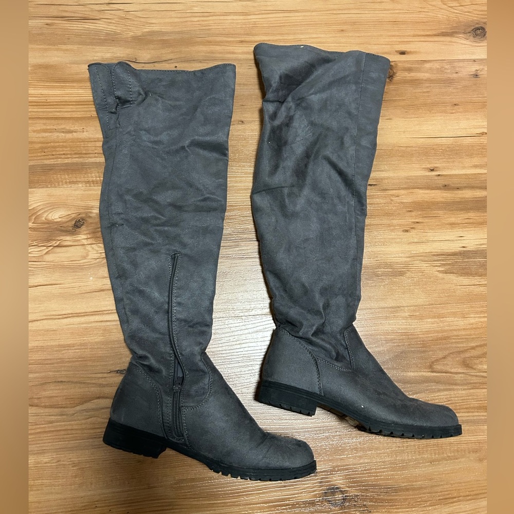 Knee high boots
